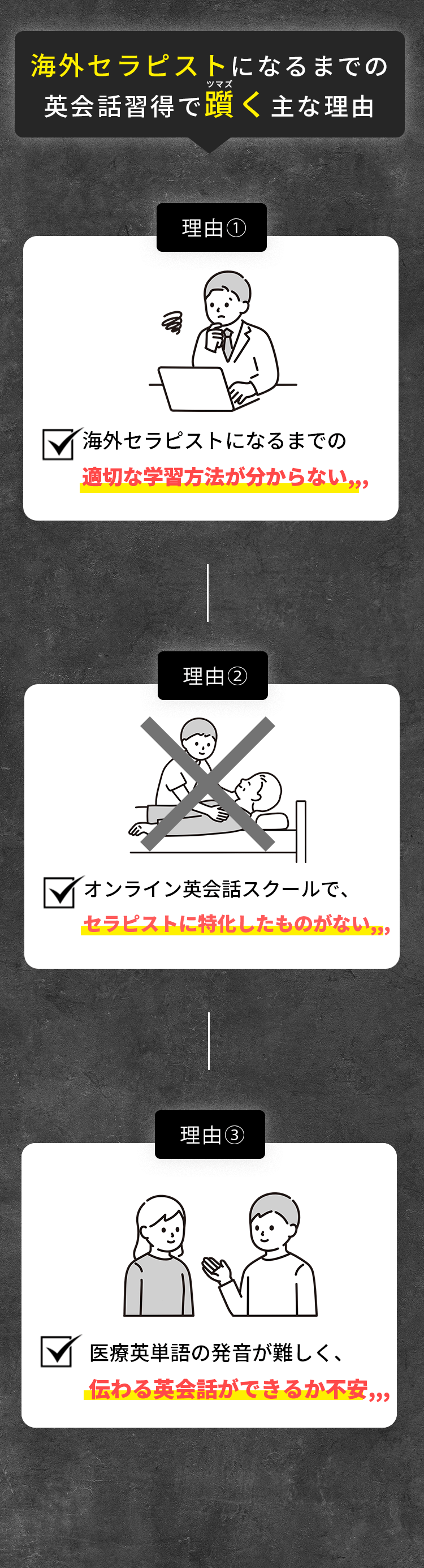 上達しないわけ